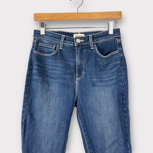 FINAL SALE - L'AGENCE Marguerite Skinny High Rise Peralta | Size 28 - Picture 7 of 13